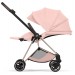 Прогулянкова коляска Cybex Mios Style Collection 5.0 Peach Pink шасі Rosegold