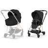 Cybex Mios Style Collection 5.0 коляска 2 в 1 Sepia Black шасси Rose Gold