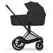 Cybex Priam 5.0 коляска 2 в 1 Sepia Black шасі Matt Black