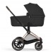 Cybex Priam 5.0 коляска 2 в 1 Sepia Black шасі Rosegold