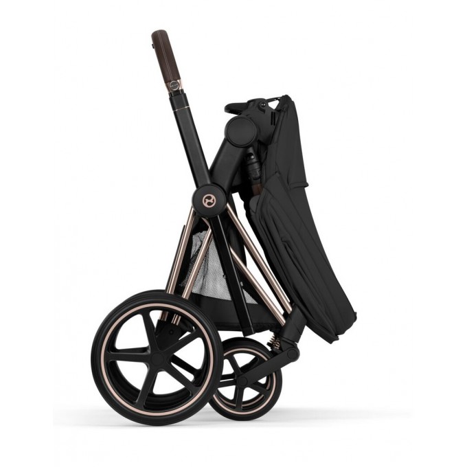 Cybex Priam 5.0 коляска 2 в 1 Sepia Black шасі Rosegold