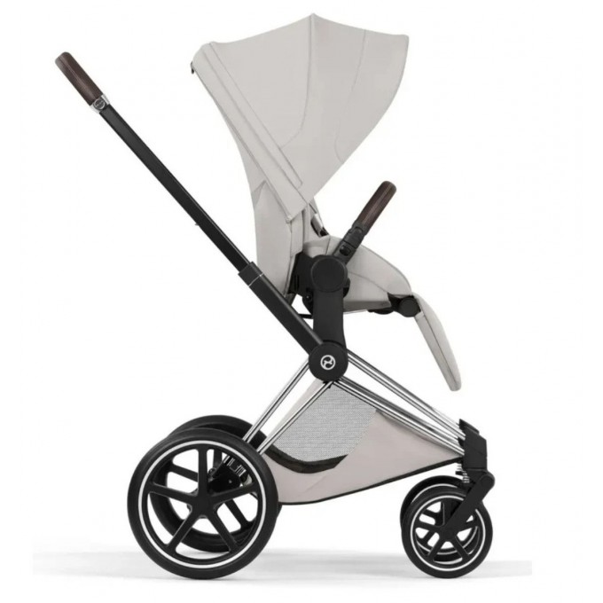 Cybex Priam Style Collection 5.0 коляска 2 в 1 City Grey шасі Chrome