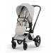 Cybex Priam Style Collection 5.0 коляска 2 в 1 City Grey шасі Chrome