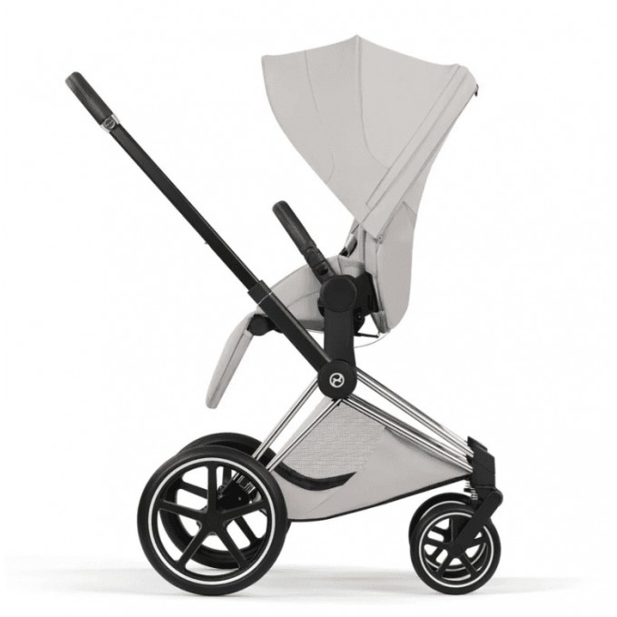 Cybex Priam Style Collection 5.0 коляска 2 в 1 City Grey шасі Chrome