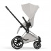 Cybex Priam Style Collection 5.0 коляска 2 в 1 City Grey шасі Chrome