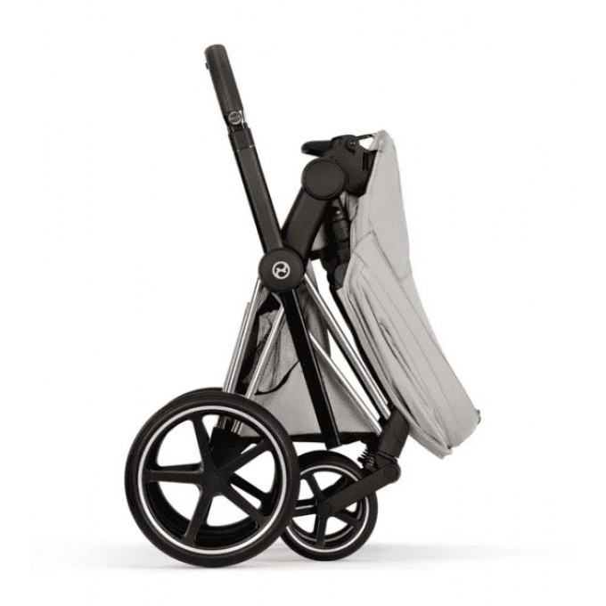 Cybex Priam Style Collection 5.0 коляска 2 в 1 City Grey шасі Chrome