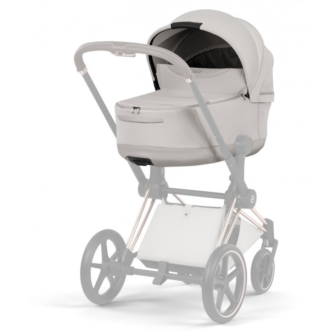 Cybex Priam Style Collection 5.0 коляска 2 в 1 City Grey шасі Chrome