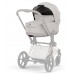 Cybex Priam Style Collection 5.0 коляска 2 в 1 City Grey шасі Chrome