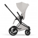 Cybex Priam Style Collection 5.0  коляска 2 в 1 City Grey шасси Matt Black