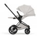 Stroller Cybex Priam Style Collection 5.0 City Grey chassis Matt Black 