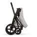 Cybex Priam Style Collection 5.0  коляска 2 в 1 City Grey шасси Matt Black