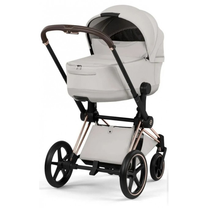 Cybex Priam Style Collection 5.0  коляска 2 в 1 City Grey шасси Rosegold