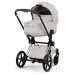 Cybex Priam Style Collection 5.0  коляска 2 в 1 City Grey шасси Rosegold