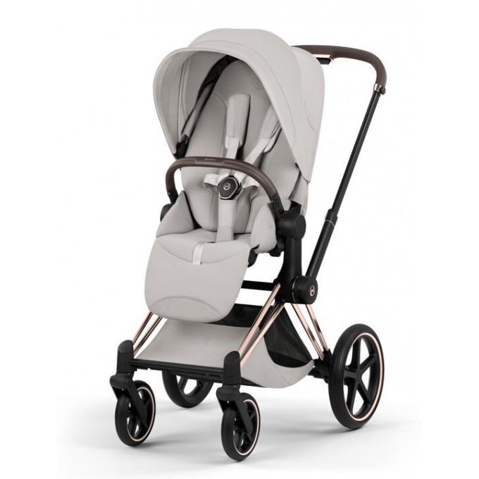 Stroller Cybex Priam Style Collection 5.0 City Grey chassis Rosegold 