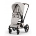 Stroller Cybex Priam Style Collection 5.0 City Grey chassis Rosegold 