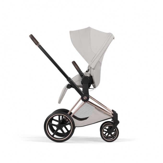Cybex Priam Style Collection 5.0  коляска 2 в 1 City Grey шасси Rosegold