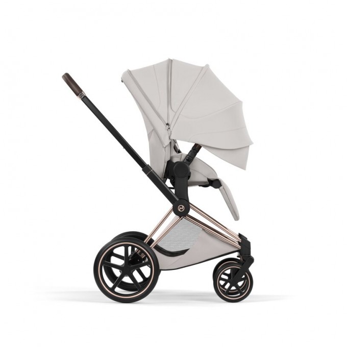 Cybex Priam Style Collection 5.0  коляска 2 в 1 City Grey шасси Rosegold