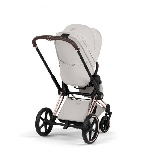 Cybex Priam Style Collection 5.0  коляска 2 в 1 City Grey шасси Rosegold