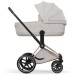 Cybex Priam Style Collection 5.0  коляска 2 в 1 City Grey шасси Rosegold