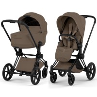 Cybex Priam Style Collection 5.0 коляска 2 в 1 Coconut Brown шасі Matt Black