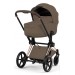Cybex Priam Style Collection 5.0 коляска 2 в 1 Coconut Brown шасі Rosegold
