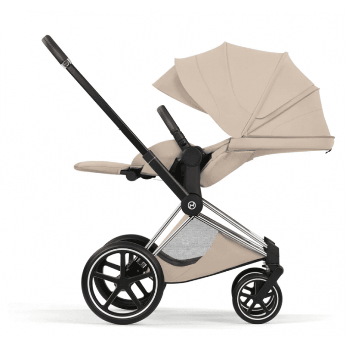 Cybex Priam Style Collection 5.0 коляска 2 в 1 Cozy Beige шасі Chrome
