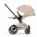 Cybex Priam Style Collection 5.0 коляска 2 в 1 Cozy Beige шасі Chrome