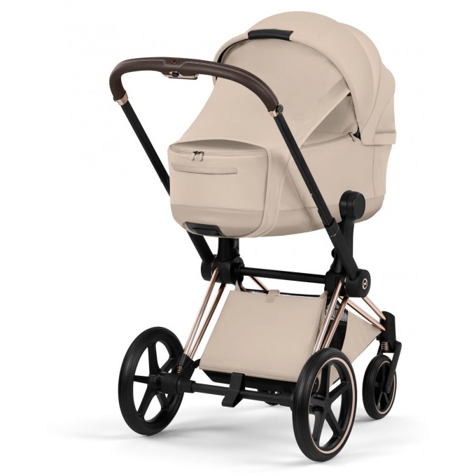 Cybex Priam Style Collection 5.0 коляска 2 в 1 Cozy Beige шасі Chrome