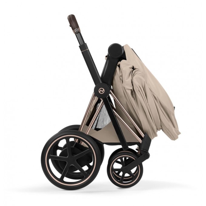 Cybex Priam Style Collection 5.0 коляска 2 в 1 Cozy Beige шасі Chrome