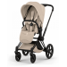 Cybex Priam Style Collection 5.0  коляска 2 в 1 Cozy Beige шасси Matt Black