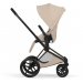 Cybex Priam Style Collection 5.0  коляска 2 в 1 Cozy Beige шасси Matt Black