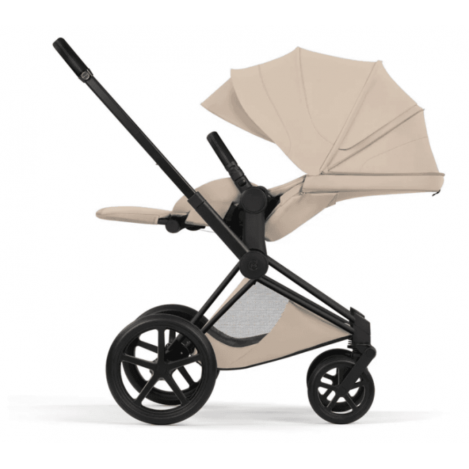 Cybex Priam Style Collection 5.0  коляска 2 в 1 Cozy Beige шасси Matt Black