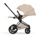 Cybex Priam Style Collection 5.0  коляска 2 в 1 Cozy Beige шасси Matt Black