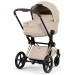 Cybex Priam Style Collection 5.0  коляска 2 в 1 Cozy Beige шасси Rosegold