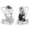 Cybex Priam Style Collection 5.0 stroller 2 in 1 Off White chassis Chrome