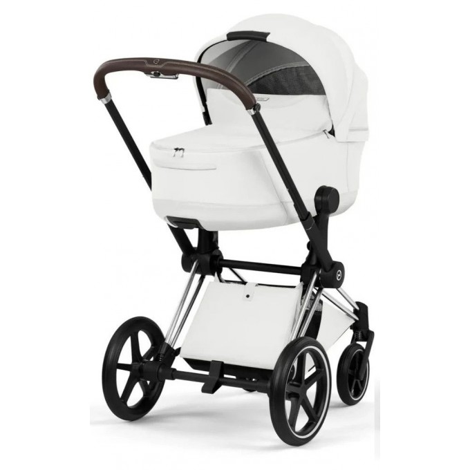 Cybex Priam Style Collection 5.0 коляска 2 в 1 Off White шасі Chrome