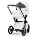 Cybex Priam Style Collection 5.0 коляска 2 в 1 Off White шасі Chrome