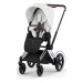 Cybex Priam Style Collection 5.0 stroller 2 in 1 Off White chassis Chrome