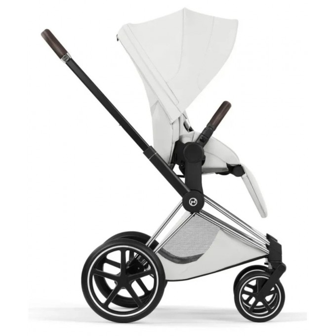 Cybex Priam Style Collection 5.0 коляска 2 в 1 Off White шасі Chrome