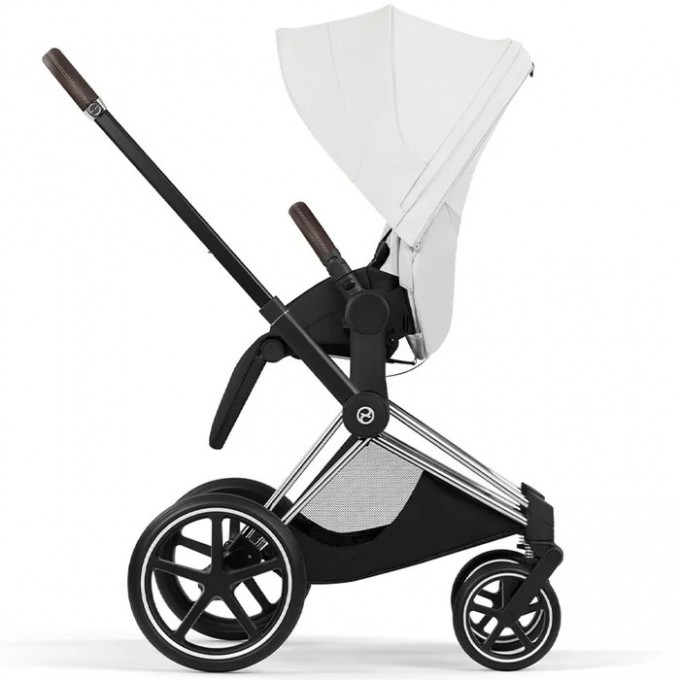 Cybex Priam Style Collection 5.0 коляска 2 в 1 Off White шасі Chrome