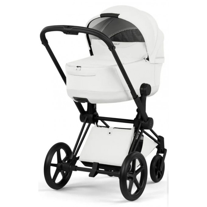Cybex Priam Style Collection 5.0 коляска 2 в 1 Off White шасі Matt Black