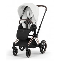 Коляска Cybex Priam Style Collection 5.0 Off White шасси Rosegold 