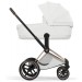 Cybex Priam Style Collection 5.0 коляска 2 в 1 Off White шасі Rosegold