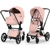 Cybex Priam Style Collection 5.0 коляска 2 в 1 Peach Pink шасі Chrome