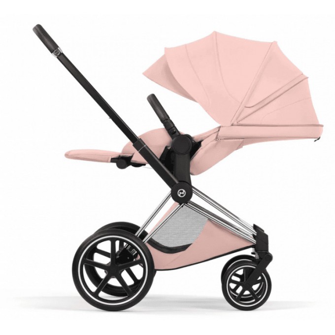 Cybex Priam Style Collection 5.0 коляска 2 в 1 Peach Pink шасі Chrome