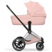 Cybex Priam Style Collection 5.0 коляска 2 в 1 Peach Pink шасі Chrome