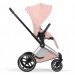 Коляска Cybex Priam Style Collection 5.0 Peach Pink шасси Chrome 
