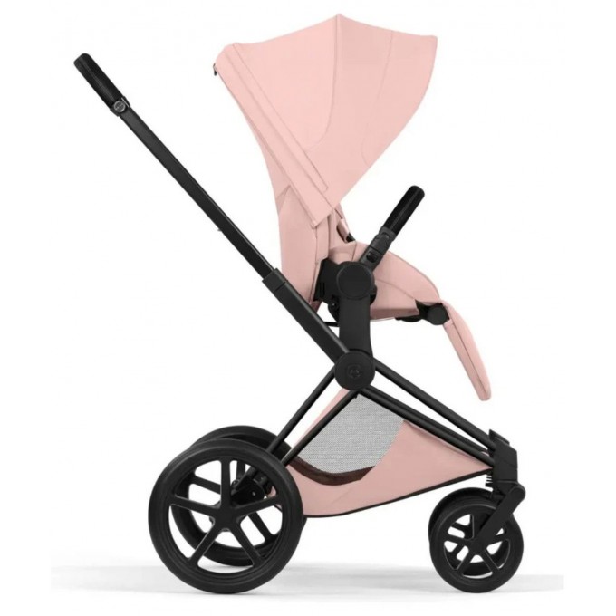 Cybex Priam Style Collection 5.0 коляска 2 в 1 Peach Pink шасі Matt Black
