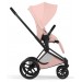 Cybex Priam Style Collection 5.0 коляска 2 в 1 Peach Pink шасі Matt Black
