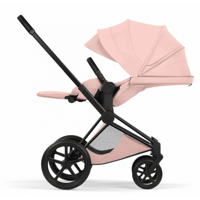 Cybex Priam Style Collection 5.0 коляска 2 в 1 Peach Pink шасі Matt Black